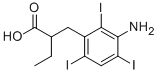 2-Ethyl-3-(3-amino-2,4,6-triiodophenyl)propionic acid(96-83-3)